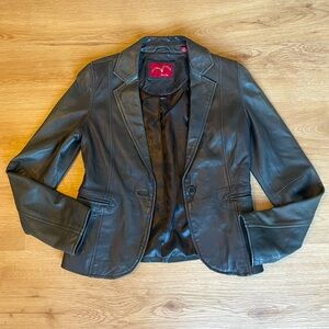 Vintage Levi’s Genuine Leather 90’s Moto Style Jacket